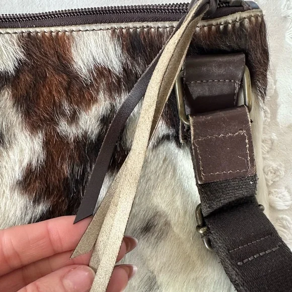 Maurizio Taiuti Genuine Leather Cowhide Bag in Brown - Picture 7 of 10